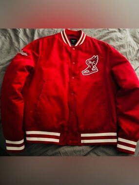 Superdry Embroidered NY Varsity Bomber Jacket XL